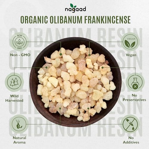 Organic Frankincense Resin 4 oz USDA Certified Pure