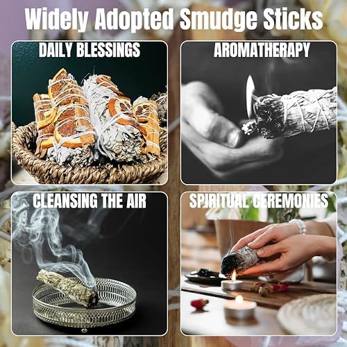 Soul Sticks 3 Pack Smudge Sticks for Cleansing and Abundance