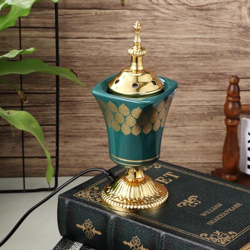 Cabilock Electric Incense Burner for Home Yoga Spa Office