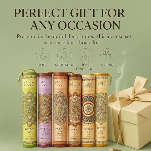 Premium Incense Sticks Variety Gift Pack 180 Sticks