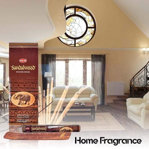 Hem Saffron Incense Sticks 120 Sticks 6 Boxes 9 Inches Long 20g per Box