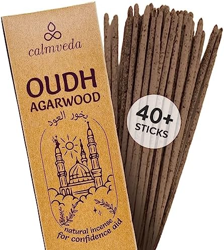 Mystic Oud Agarwood Incense Sticks 40 Pack