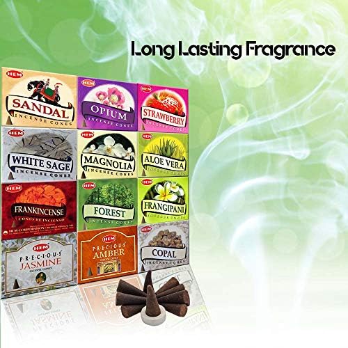 HEM 12 Assorted Boxes of Incense Cones