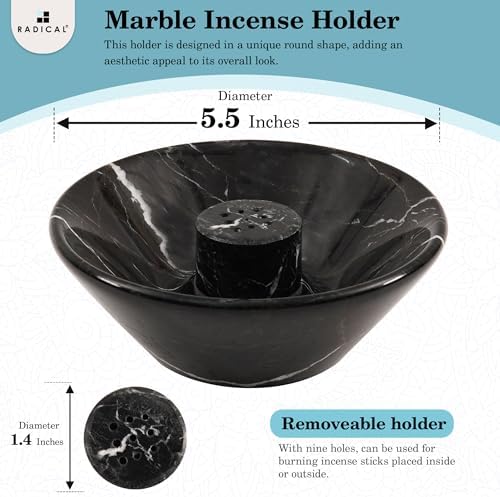 Radicaln Marble Incense Holder Set