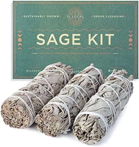 Handcrafted 4 Inch White Sage Sticks for Cleansing and Spiritual Rituals