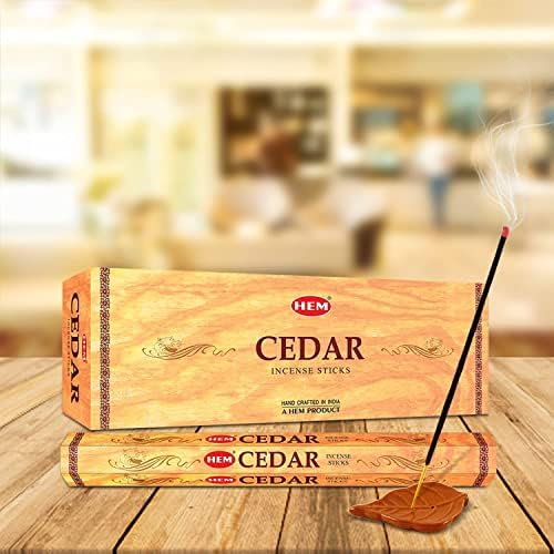 HEM Cedar Incense Sticks 120 Count Pack