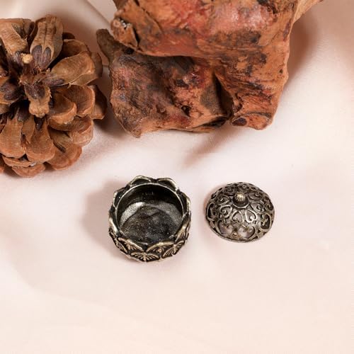2Pcs Mini Lotus Incense Burner for Home Decor