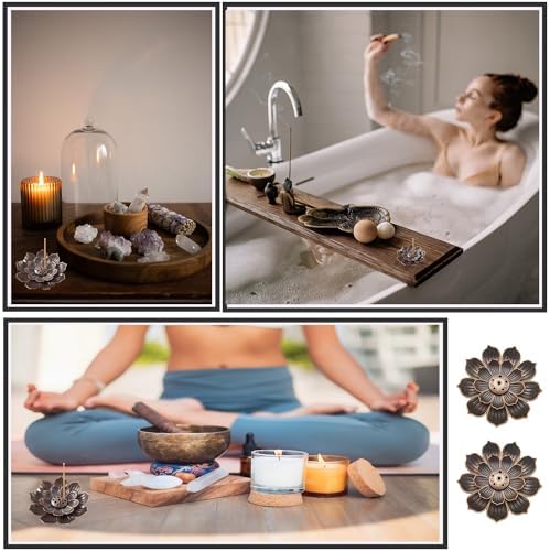 12 Piece Lotus Incense Burner with Ash Catcher