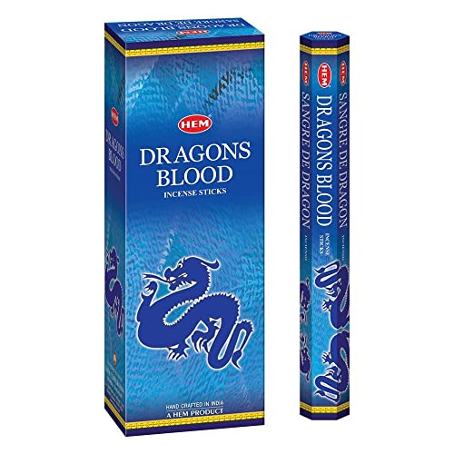 HEM Dragons Blood Incense Sticks 120 Count Gift Set
