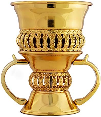 AM Regal Metal Incense Burner - Gold