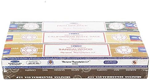 Satya Set of 6 Natural Incense Sticks