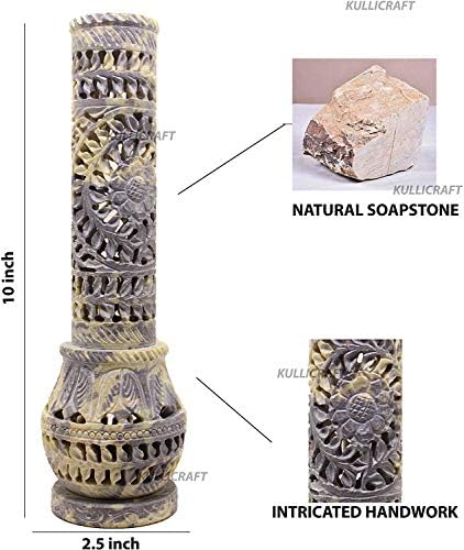 Carry Me Marble Soapstone Incense Holder