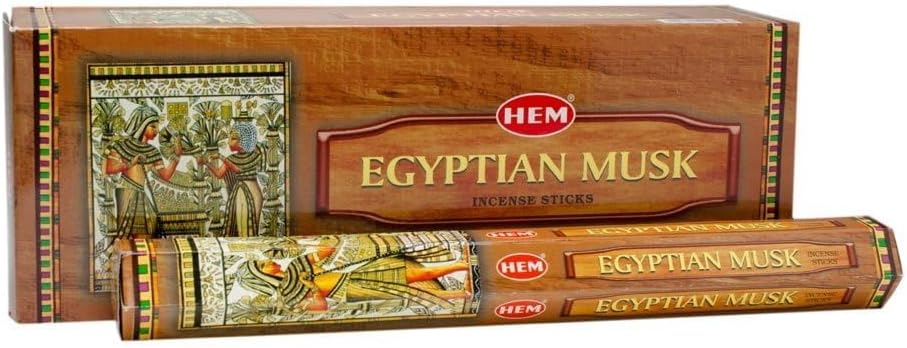HEM Egyptian Musk Incense Sticks 6 Boxes