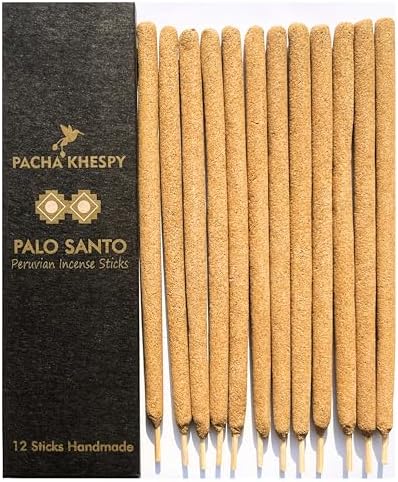 Palo Santo Incense Sticks - 12 Pack Natural