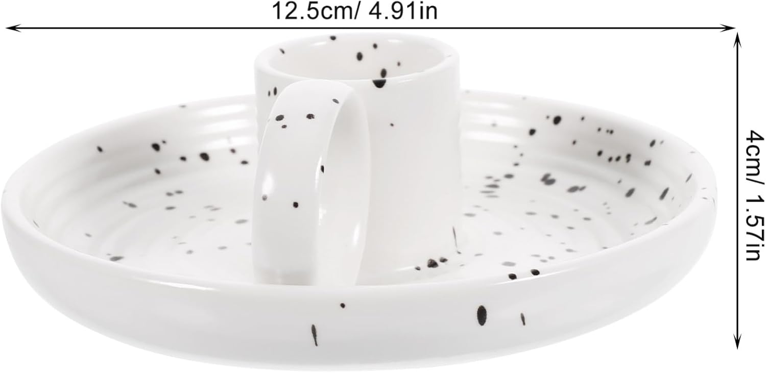 Ceramic Candle Holder for Scented Sticks Oud Wood Votive Decorative Incense