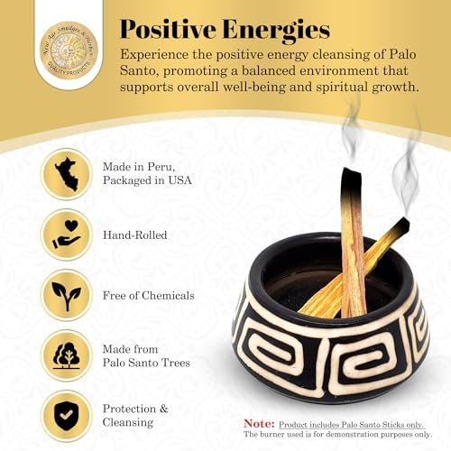 Sacred Palo Santo Wood Incense Sticks 6 Pack
