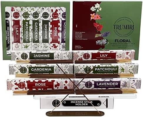 Floral Incense Sticks Variety Pack - 120 Count