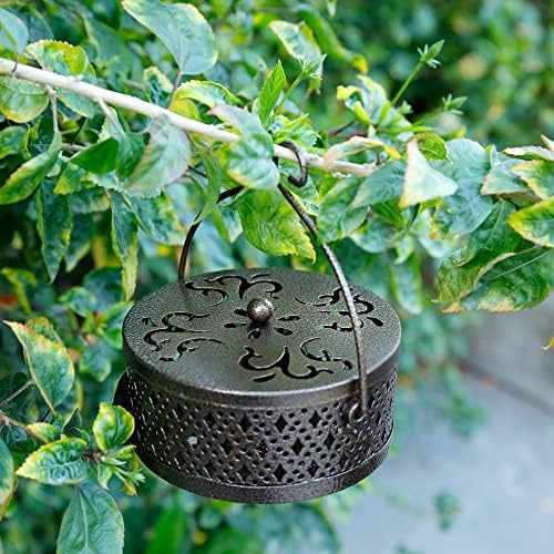 MyLifeUNIT Mosquito Coil Holder 2 Pack Brown