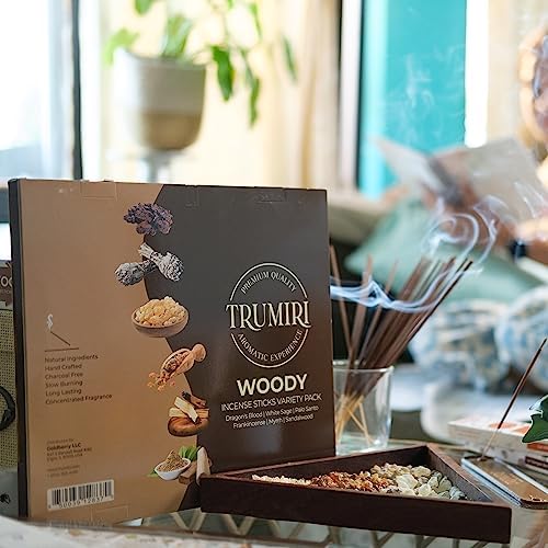 TRUMIRI Woody Incense Sticks Variety Pack
