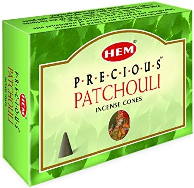 HEM Precious Patchouli Incense Cones Pack of 120