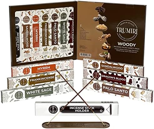 TRUMIRI Woody Incense Sticks Variety Pack