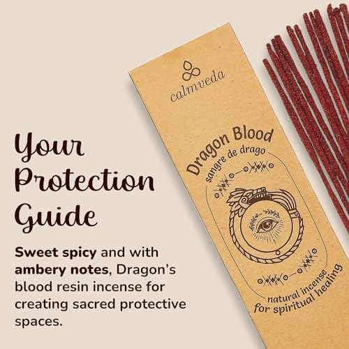 Calmveda Dragon Blood Incense Sticks 40 9 Inch