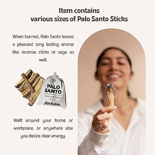 Luna Sundara Palo Santo Sticks 100g Authentic Smudge Sticks