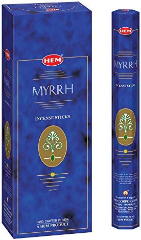HEM Myrrh Incense Sticks Pack of 6