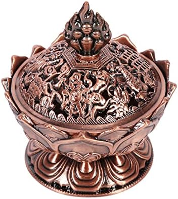 Milltrip Bronze Incense Cone Holder with Antique Design