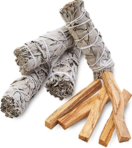Smudge Kit Refill - White Sage Palo Santo for Healing and Purifying