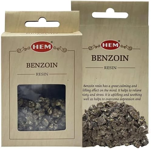 TRUMIRI Benzoin Incense Natural Aromatic Tree Resin Solid Crystals
