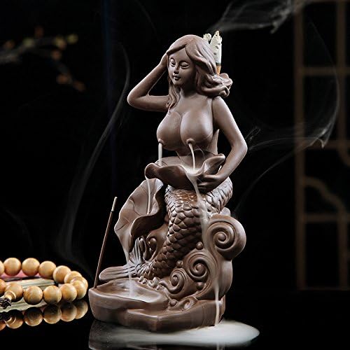Zen Garden Mermaid Incense Holder Burner