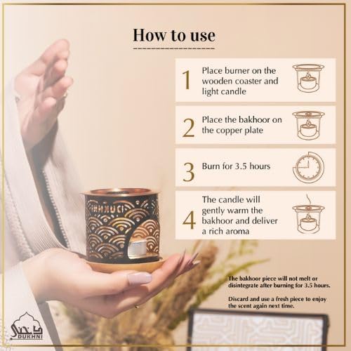 Dukhni Oud Bakhoor Variety Box with Burner