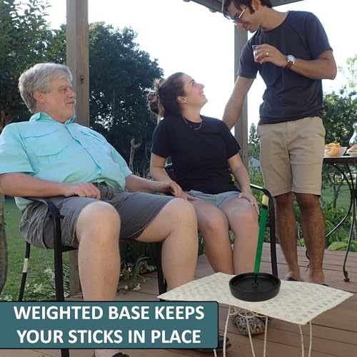 W4W Mosquito Stick Holder - Ceramic Outdoor Indoor Use