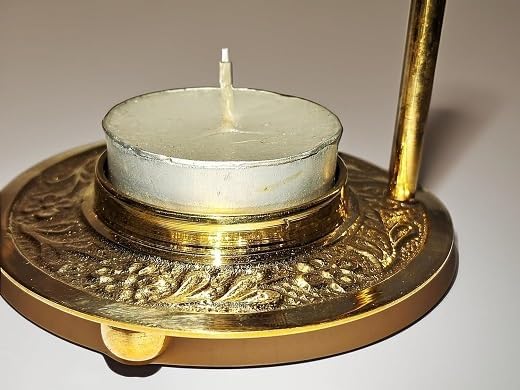 Incense Resin Burner for Home and Temple Use 5 Inch Height