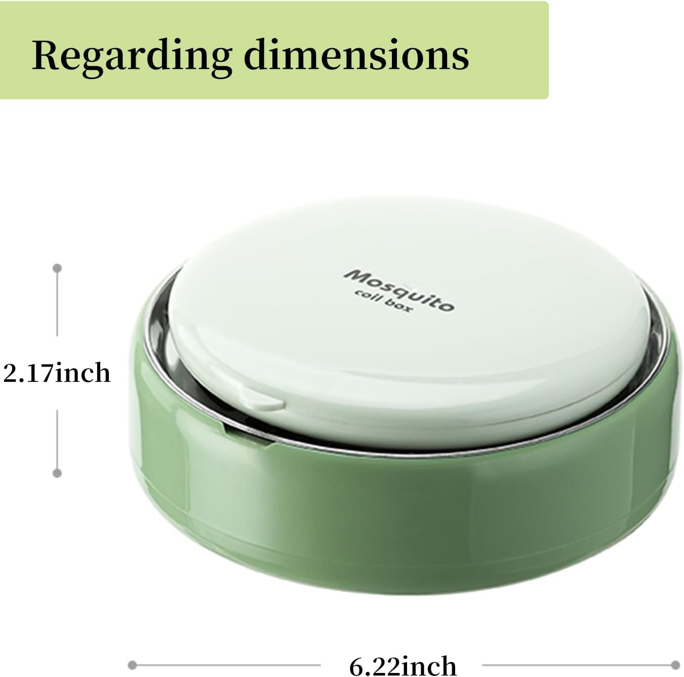 Portable Mosquito Coil Separator with Lid Anti Fly Ash Holder
