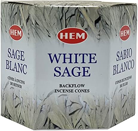 TRUMIRI White Sage Backflow Incense Cones