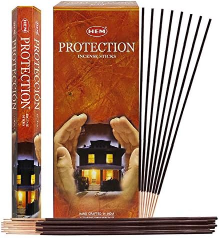 Protection Incense Sticks and Holder Bundle