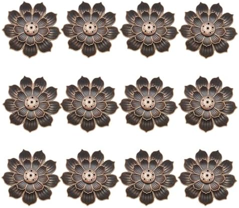 12 Piece Lotus Incense Burner with Ash Catcher