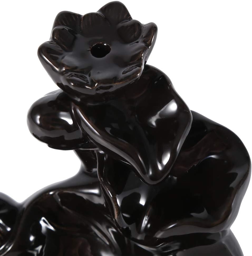 Ceramic Backflow Incense Holder Stand for Home Decor