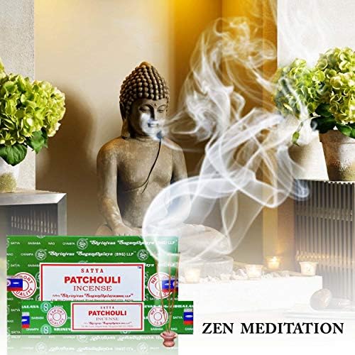 Satya Patchouli Incense Sticks 12 Count