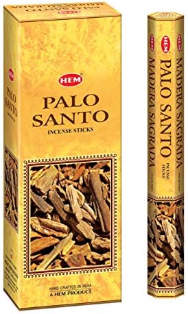HEM Palo Santo Incense Sticks 120 Sticks 6 Packs 9 Inches