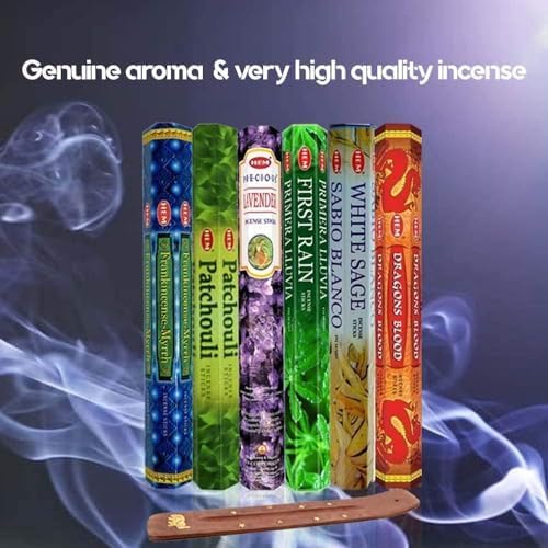HEM Assorted Hexa Incense Sticks Pack of 6
