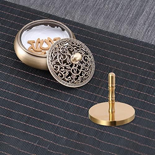 Artibetter Brass Incense Ash Press for Home Fragrance