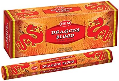 Hem Dragons Blood Incense Sticks 120 Count Box