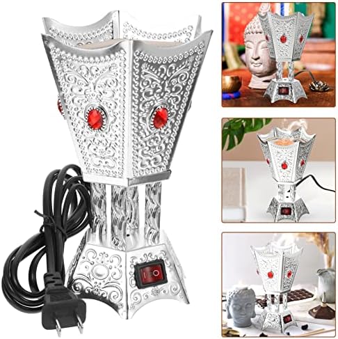 SEWACC Bakhoor Electric Incense Burner Silver