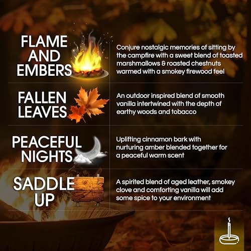 Gonesh Scents of Fall Incense Sticks Variety Pack