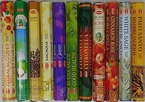 HEM Incense - 12 Box Variety Pack 240 Sticks