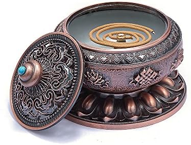 MEDOOSKY Incense Holder Burner Lotus Copper Alloy