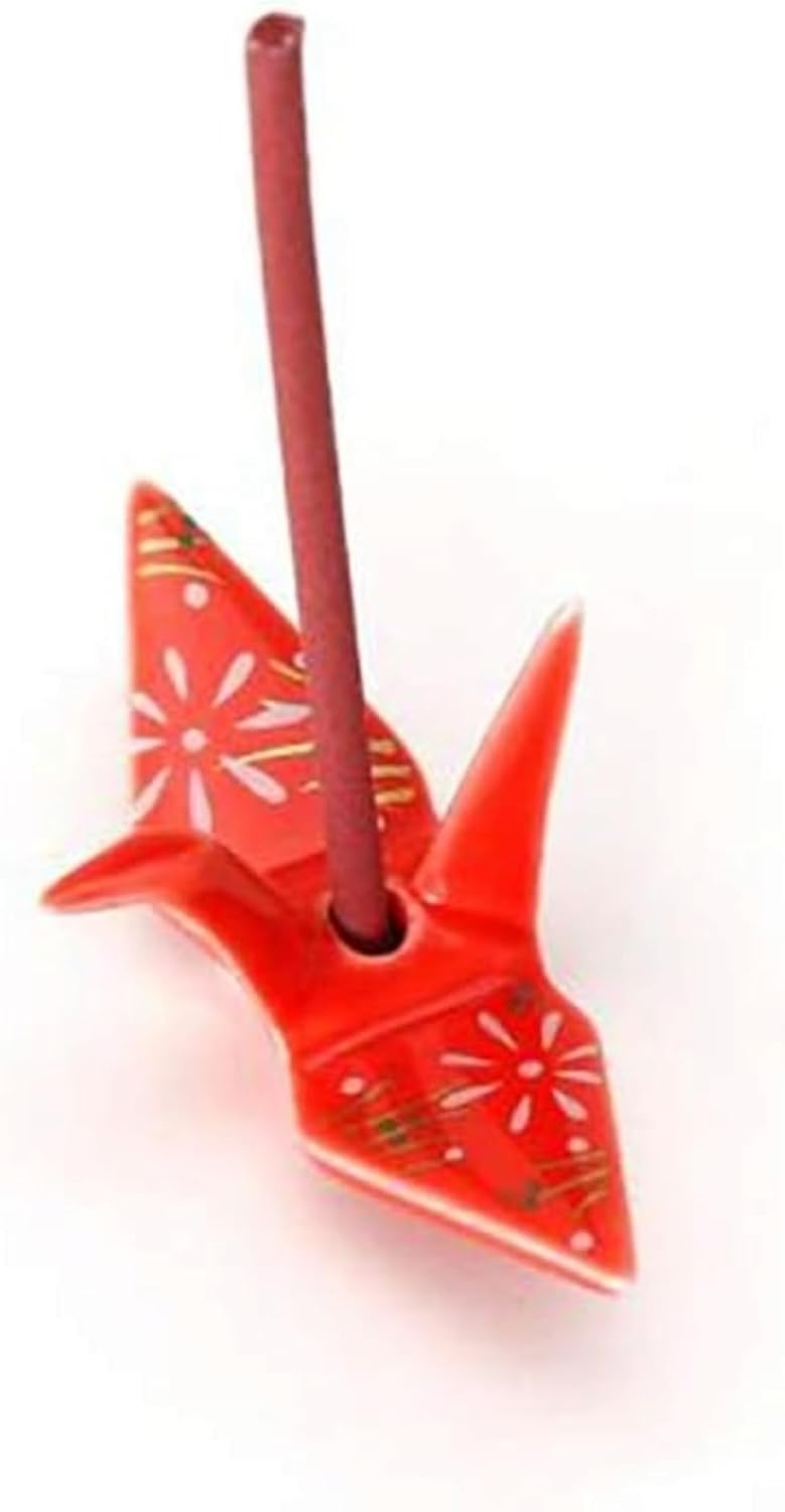 IPPINKA Origami Crane Incense Stick Holder Made in Japan